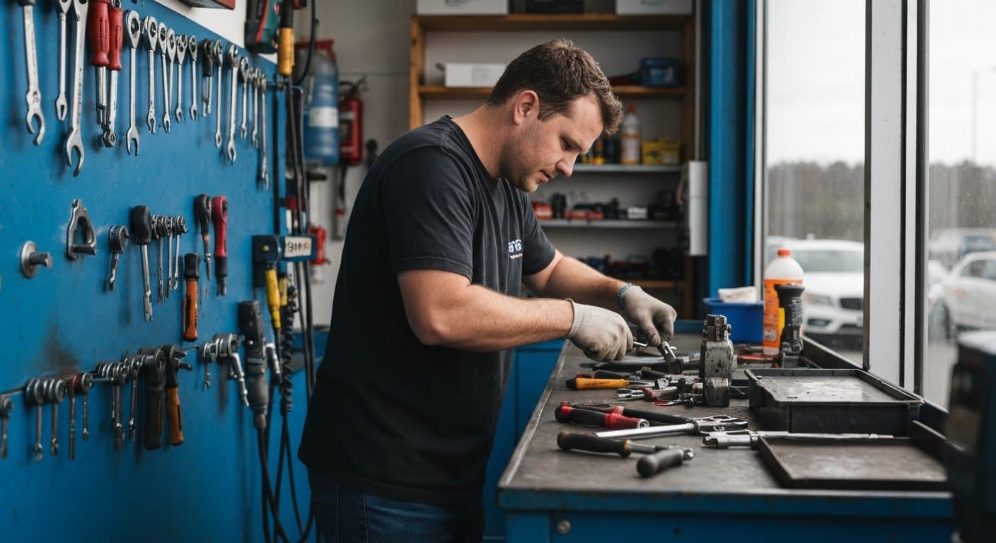 automotive locksmith illustrating Lost Car Key No Spare Fort Worth: Mobile Key Cutting & Programming